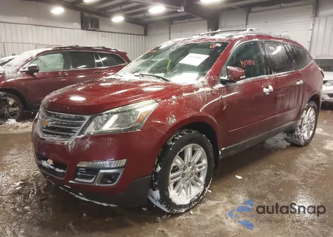 2015 Chevrolet Traverse 1Lt из США, поврежденный, VIN 1GNKVGKD8FJ310104